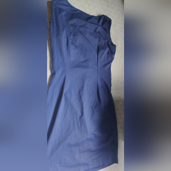 J. McLaughlin Deep Blue Dress Sz M - Picture 4 of 6